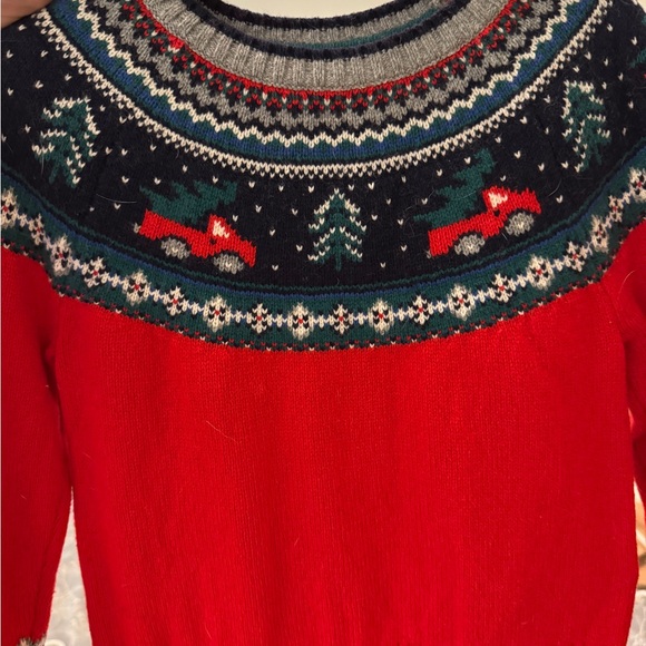 Boden Kids Sweaters - Blue and Red with Fun Designs - Picture 2 of 3